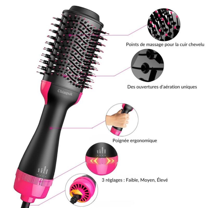 AirGlam ™ - Sèche cheveux Brosse - Image 8