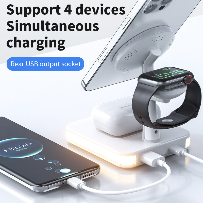 MagDock - Chargeur Sans Fil 3-en-1 - Image 5